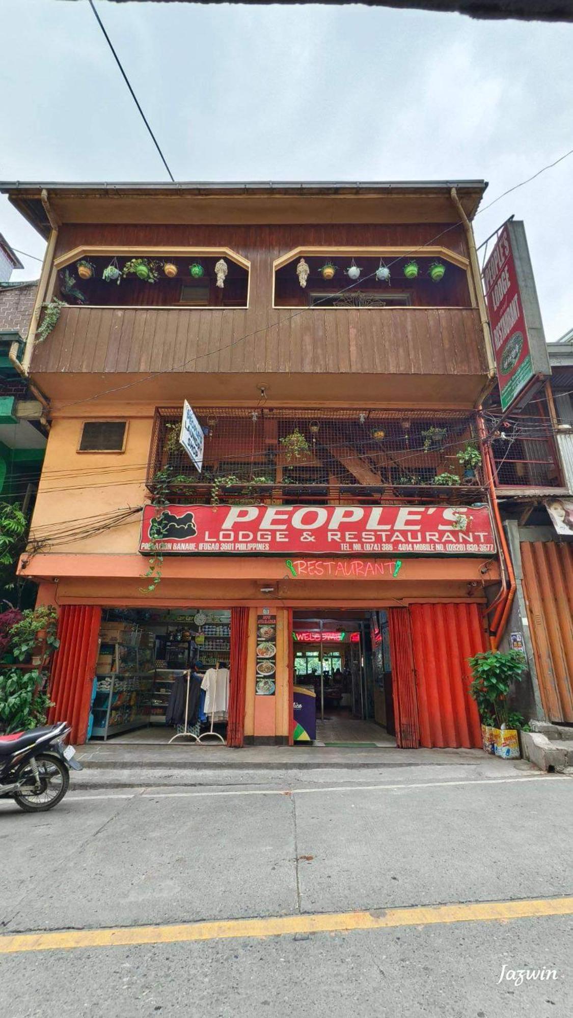 People'S Lodge And Restaurant Banaue Exterior foto